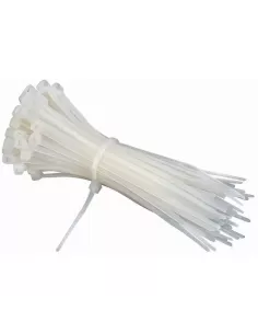 Acconet 50 Pack White 370x4.8mm Cable Tie | AC-CT-370x48-W | MiRO
