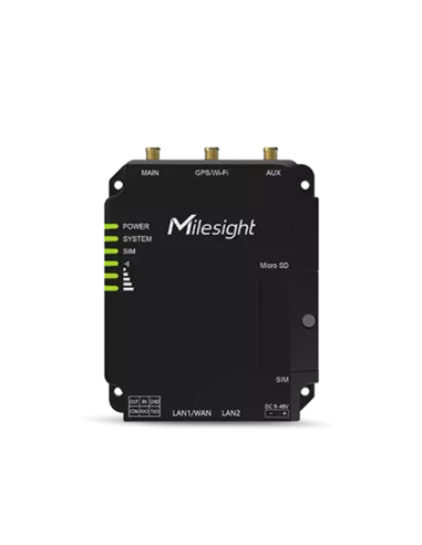 Milesight Mini Industrial Router, UR32-PRO, 3G & 4G Supported, GPS Support