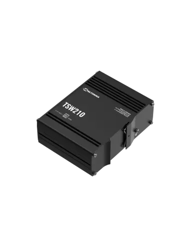 Teltonika Industrial 8 port Gigabit Switch | TSW210 Teltonika Industrial 8 port Gigabit Switch | TSW210