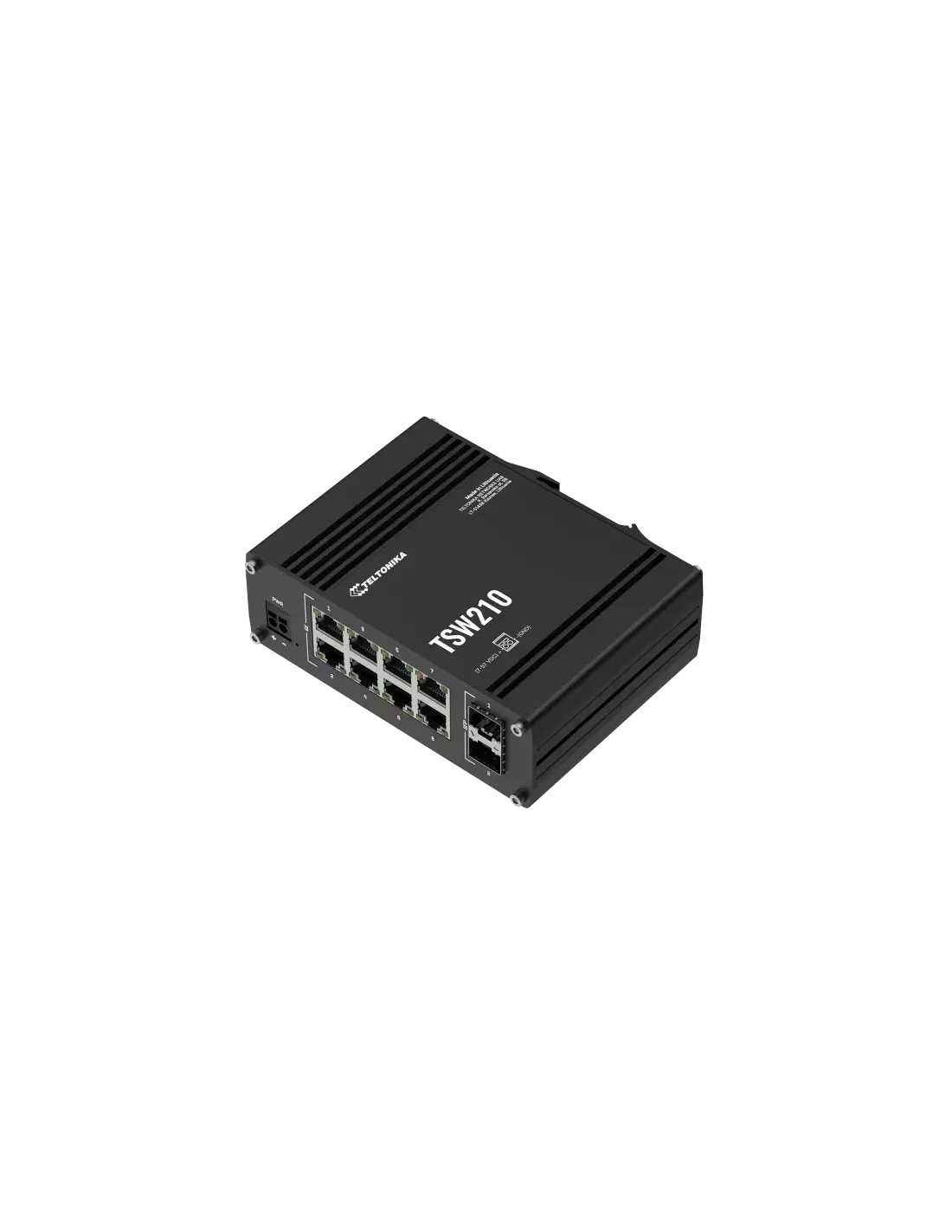 Teltonika Industrial 8 port Gigabit Switch | TSW210 Teltonika Industrial 8 port Gigabit Switch | TSW210