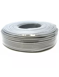 Acconet 100m, CCA, SF/UTP CAT5e Cable, Foil, Braiding, Grey Pul lBox (Indoor Use)