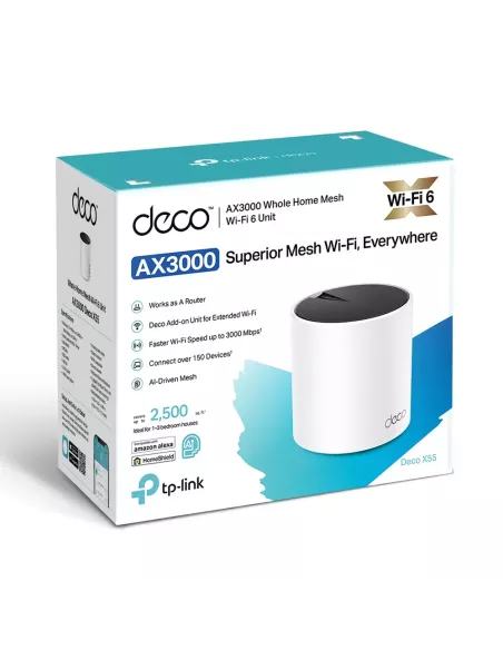 TP-Link AX3000 Whole Home Mesh Wi-Fi 6 System (1 Pack)