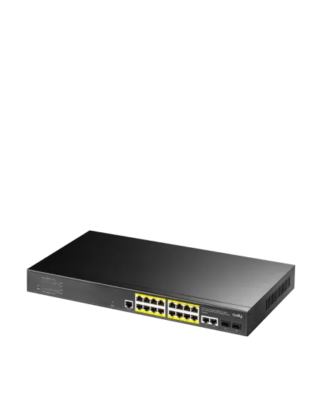 Cudy 16-port Layer 2 Managed Gigabit PoE Switch | GS2018PS2 - 200W