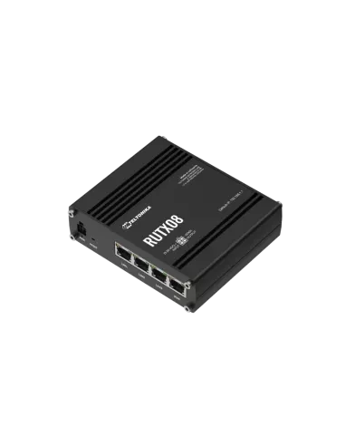 Teltonika 4-Port Industrial Ethernet Router | RUTX08 | MiRO Teltonika 4-Port Industrial Ethernet Router | RUTX08 | MiRO