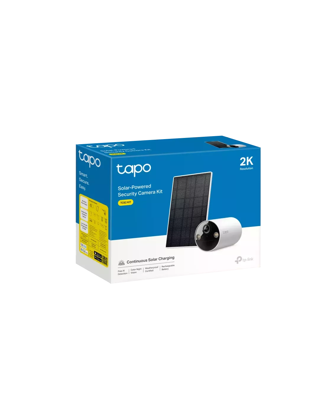 TP-Link Tapo TC28 Solar-Powered Security Camera Kit | TC82 KIT TP-Link Tapo TC28 Solar-Powered Security Camera Kit | TC82 KIT