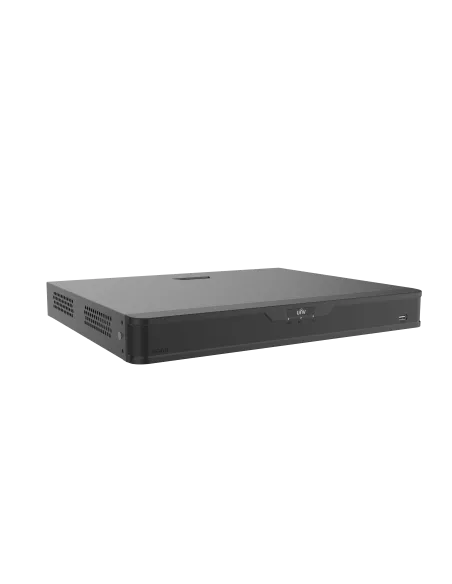 UNV - Ultra H.265-32 Channel NVR with 4 Hard Drive Slot | NVR304-32B-P16-IQ