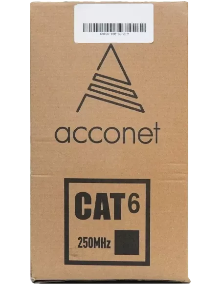 Acconet CAT6 100m Solid Copper UV Outdoor STP Cable | CAT6U-100-SC
