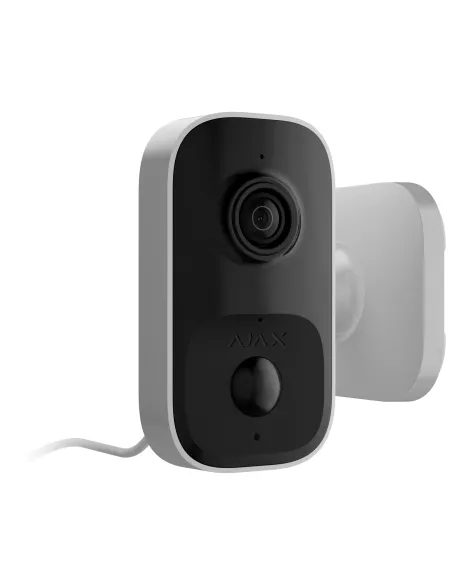 AJAX Security - Indoor White 4MP Wi-Fi Security Camera with PIR Motion Detector and AI | AJAX-IC-W