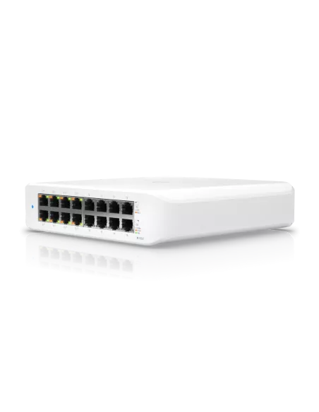 Ubiquiti UniFi Lite 16 Port Gigabit 8PoE 45W Switch | USW-Lite-16-POE