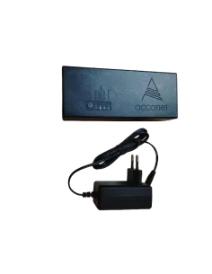 Acconet Mini DC UPS 13200mAh with 12V 2A Power Supply | AC-UPS-MINI-V2-KIT