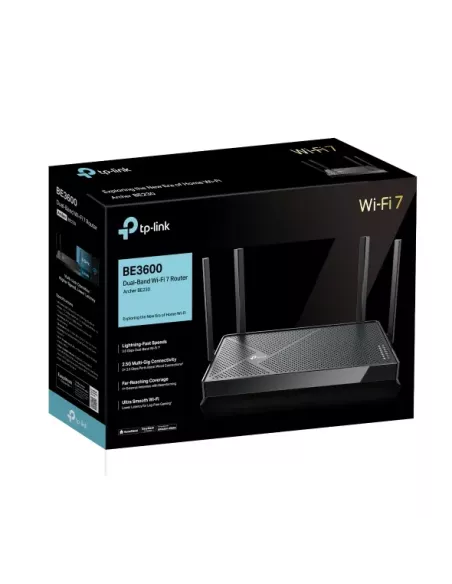 TP-Link Archer BE3600 Dual-Band WiFi 7 Router | Archer BE230