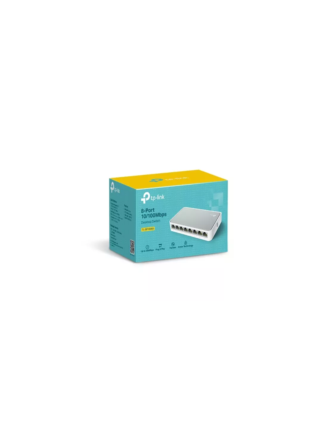 TP-Link 8-Port 10/100Mbps mini Desktop Switch | TL-SF1008D TP-Link 8-Port 10/100Mbps mini Desktop Switch | TL-SF1008D