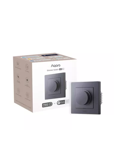 Aqara Dimmer Switch H2 EU Gray | AQ-CTRL-DIM-SW-WALL-G | MiRO Aqara Dimmer Switch H2 EU Gray | AQ-CTRL-DIM-SW-WALL-G | MiRO