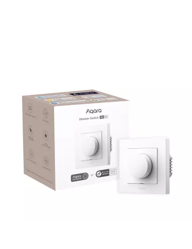 Aqara Dimmer Switch H2 EU 2 White | AQ-CTRL-DIM-SW-WALL-W | MiRO Aqara Dimmer Switch H2 EU 2 White | AQ-CTRL-DIM-SW-WALL-W | MiRO
