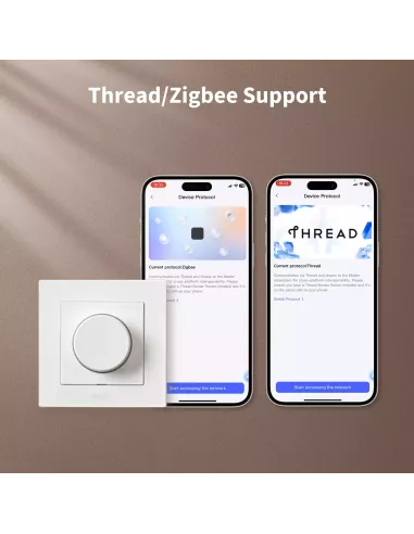 Aqara Dimmer Switch H2 EU 2 White | AQ-CTRL-DIM-SW-WALL-W | MiRO Aqara Dimmer Switch H2 EU 2 White | AQ-CTRL-DIM-SW-WALL-W | MiRO