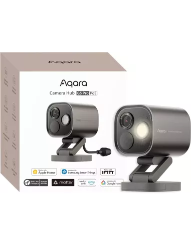 Aqara Camera Hub G5 Pro (PoE, Shadow Gray) | CH-C03D-GRAY | MiRO Aqara Camera Hub G5 Pro (PoE, Shadow Gray) | CH-C03D-GRAY | MiRO