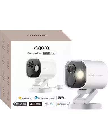 Aqara Camera Hub G5 Pro (PoE, White) | CH-C03D-WHITE | MiRO Aqara Camera Hub G5 Pro (PoE, White) | CH-C03D-WHITE | MiRO