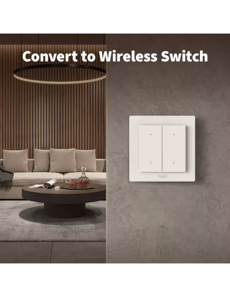 Aqara Light Switch H2 EU 4 Buttons | AQ-CTRL-SW4-WALL | MiRO
