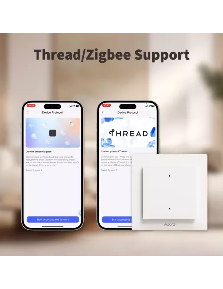 Aqara Light Switch H2 EU 4 Buttons | AQ-CTRL-SW4-WALL | MiRO