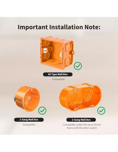 Aqara Light Switch H2 EU 2 Buttons | AQ-CTRL-SW2-WALL | MiRO Aqara Light Switch H2 EU 2 Buttons | AQ-CTRL-SW2-WALL | MiRO