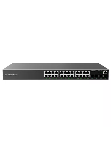 Grandstream Enterprise L2 24 port Managed GbE PoE+ Switch 360W | GWN7803P Grandstream Enterprise L2 24 port Managed GbE PoE+ Switch 360W | GWN7803P