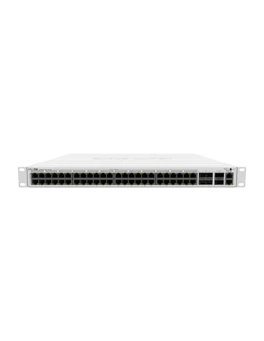 MikroTik CRS354-48P-4S+2Q+RM - 750W, 48 POE 1Gb, 4X SFP+, 2X QSFP+