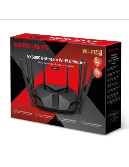 Mercusys AX6000 Dual Band WiFi 6 Router | MRC-MR90X