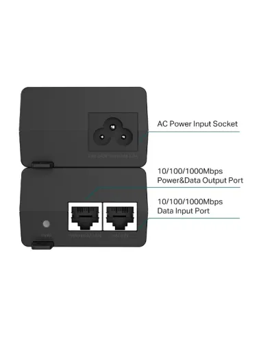 TP-Link Omada Active Gigabit PoE+ Injector Adapter | TL-POE160S | MiRO TP-Link Omada Active Gigabit PoE+ Injector Adapter | TL-POE160S | MiRO