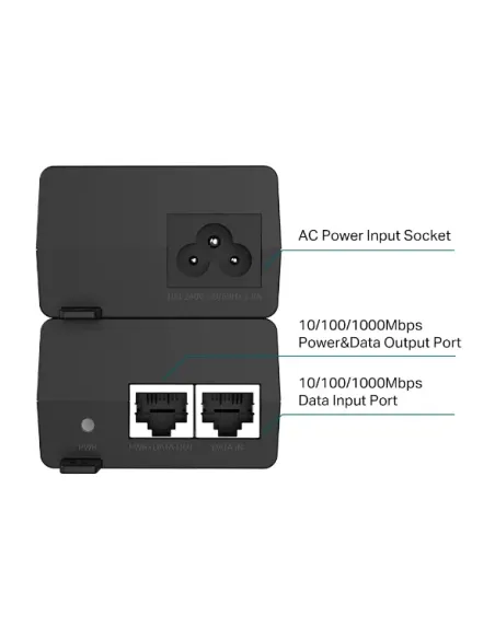 TP-Link Omada Active Gigabit PoE+ Injector Adapter | TL-POE160S | MiRO
