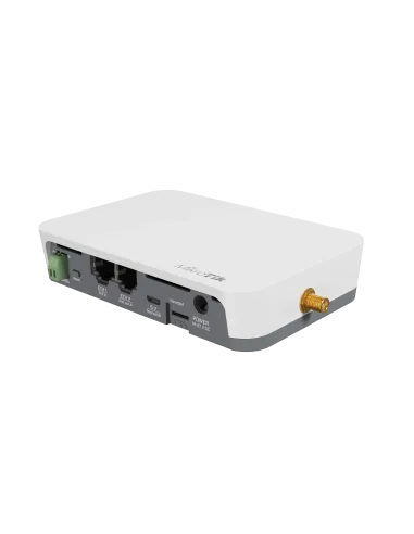 MikroTik IoT LoRaWAN Gateway - 2.4 GHz wireless, Bluetooth, LoRa®, 2x 100 Mbps Ethernet ports MikroTik IoT LoRaWAN Gateway - 2.4 GHz wireless, Bluetooth, LoRa®, 2x 100 Mbps Ethernet ports