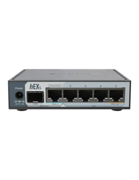 MikroTik hEX S 5-Port Gigabit SFP Router | MT-RBE60iUGS