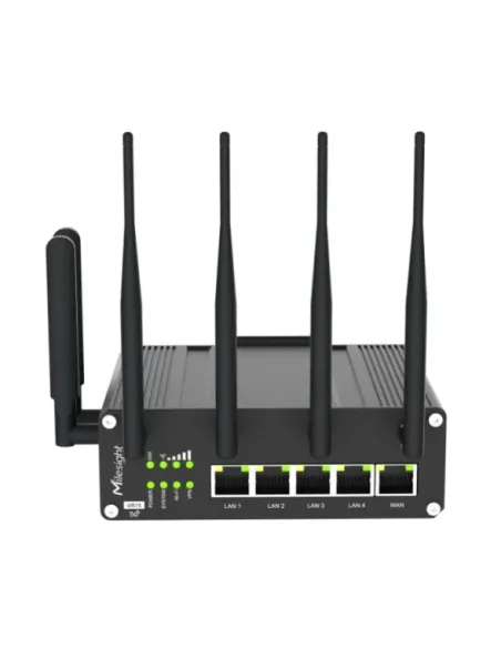Milesight UR75 5G Industrial Cellular Router with GPS & PoE | UR75-504AE-P-W2