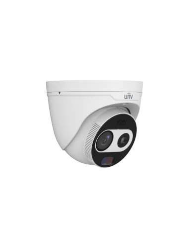 Uniview UNV 4MP Thermal Dual Spectrum Turret IP Camera 4mm(3mm Thermal) | TIC3612SA-F3-4F4AC-I1 Uniview UNV 4MP Thermal Dual Spectrum Turret IP Camera 4mm(3mm Thermal) | TIC3612SA-F3-4F4AC-I1