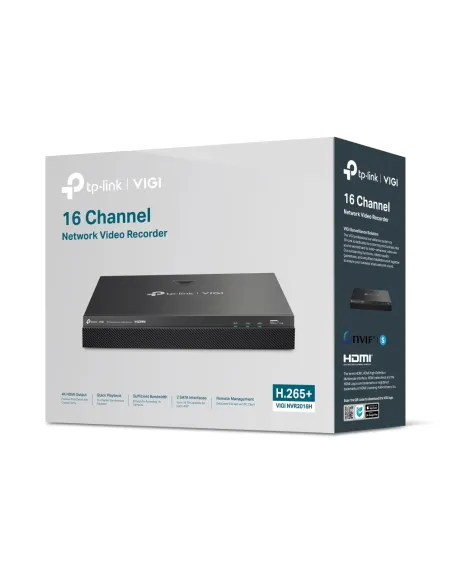 TP-Link VIGI 16-Channel 4K Network Video Recorder | NVR2016H
