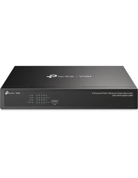 TP-Link VIGI NVR1008H 8-Channel 8MP PoE+ NVR | NVR1008H-8MP