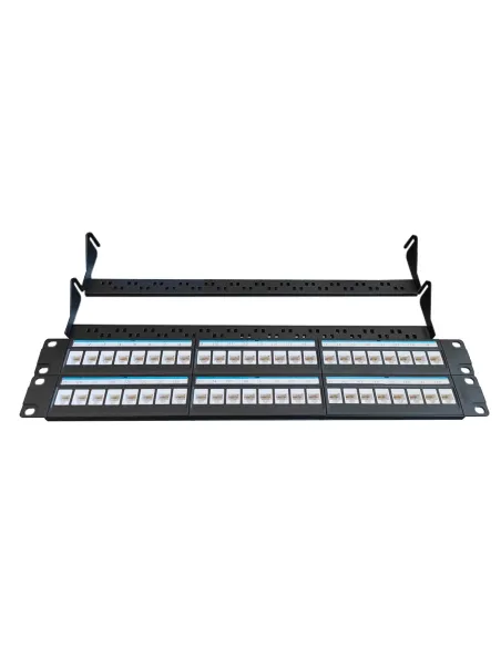 Acconet 48 Port RJ45 Patch Panel | AC-CAB-PP-2U48P