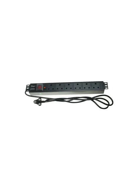 Acconet Power Distribution Unit, 1U, 7 way, 3 Pin SA plug