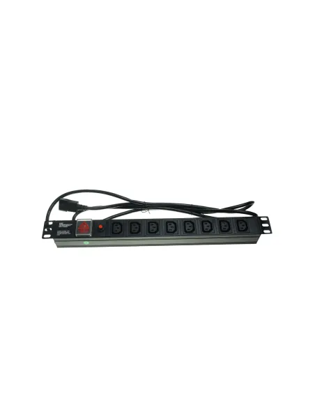 Acconet Power Distribution Unit, 1U, 8 way Female Kettle Cord