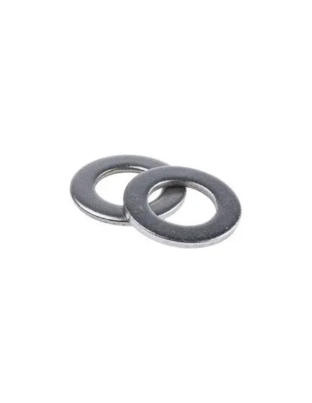 Flat Zinc Plated 8x25x2 Washer | 16 pack