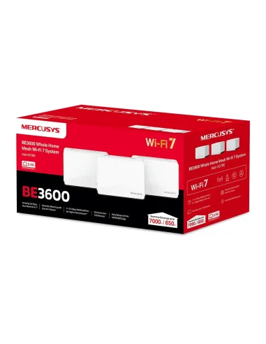 Mercusys Halo Wi-Fi 7 Mesh System (3-Pack) | MRC-HALO-H27BE Mercusys Halo Wi-Fi 7 Mesh System (3-Pack) | MRC-HALO-H27BE