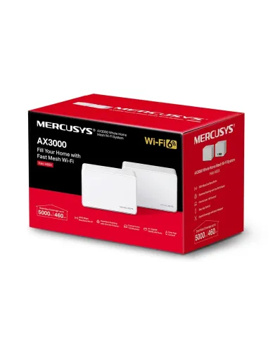 Mercusys Halo Wi-Fi 6 Mesh System (2-Pack) | MRC-HALO-H80X-2P Mercusys Halo Wi-Fi 6 Mesh System (2-Pack) | MRC-HALO-H80X-2P