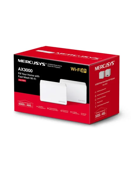 Mercusys Halo Wi-Fi 6 Mesh System (2-Pack) | MRC-HALO-H80X-2P