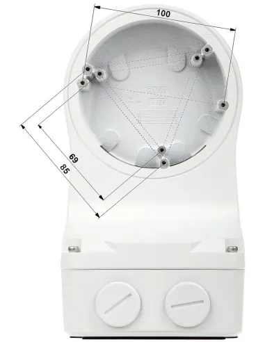 UNV Wall mounted assembling bracket | UN-TR-JB07/WM03-G-IN UNV Wall mounted assembling bracket | UN-TR-JB07/WM03-G-IN