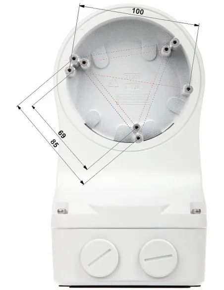 UNV Wall mounted assembling bracket | UN-TR-JB07/WM03-G-IN