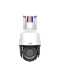 unv-ultra-h265-2mp-outdoor-mini-lighthunter-ptz-camera-with-4x-optical-zoom-active-deterrence