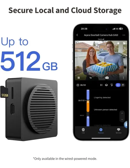 Aqara G4 HomeKit Video Doorbell Camera Hub | CH-C09D