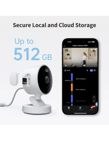 Aqara G100 Select 2K Security Camera White| AQ-CAM-G100-W Aqara G100 Select 2K Security Camera White| AQ-CAM-G100-W