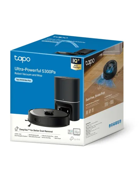 TP-Link Tapo RV30 Max Plus Robot Vacuum & Mop | RV30 Max Plus