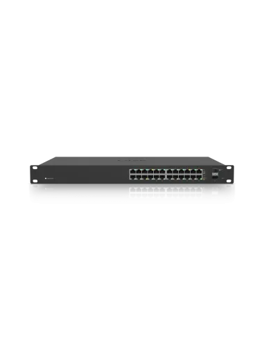 Ubiquiti UISP EdgeSwitch 24 Port 250W PoE 2xSFP | ES-24-250W | MiRO Ubiquiti UISP EdgeSwitch 24 Port 250W PoE 2xSFP | ES-24-250W | MiRO
