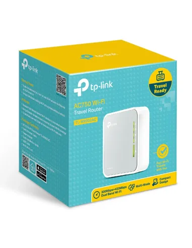 TP-Link AC750 Dual-Band Travel Router | TL-WR902AC TP-Link AC750 Dual-Band Travel Router | TL-WR902AC